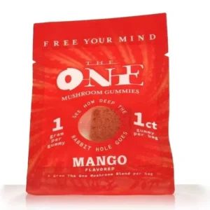 1 Gram Macrodose mango Gummy