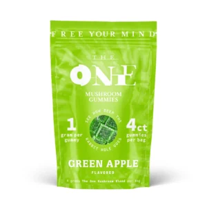 4-Count Macrodose Green Apple-Flavored Gummies